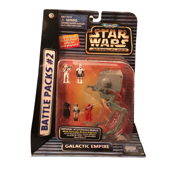 Star Wars Action Fleet Micro Machines Battle Pack #2 Galactic Empire. - Picture 1 of 9